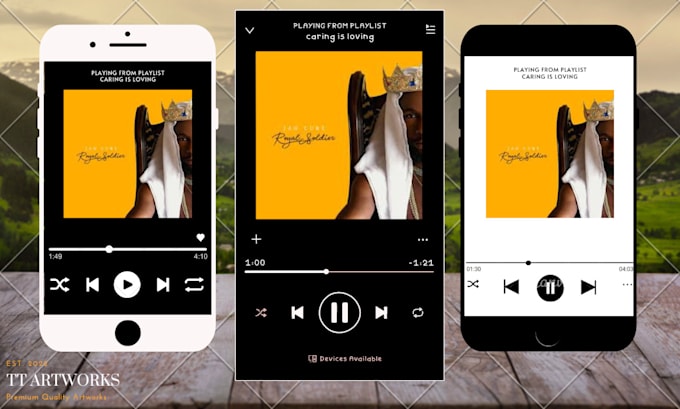 create professional podcast artwork and album cover art logo
