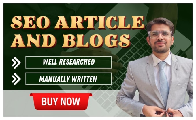 do SEO article writing or blog writing