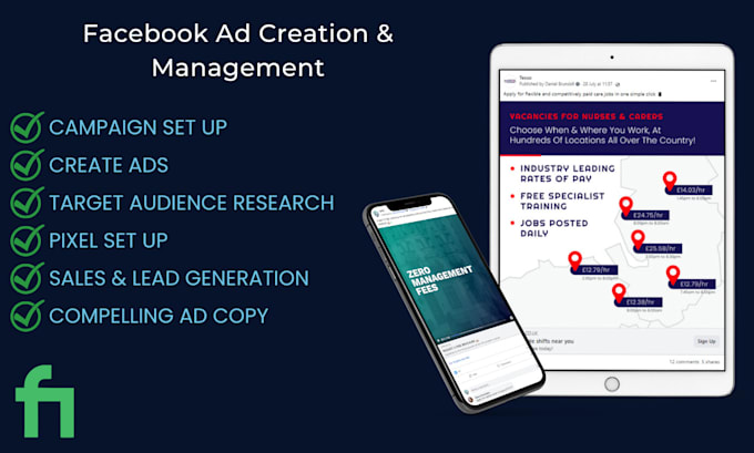 Create and set up your facebook or instagram ads by Db_digital | Fiverr
