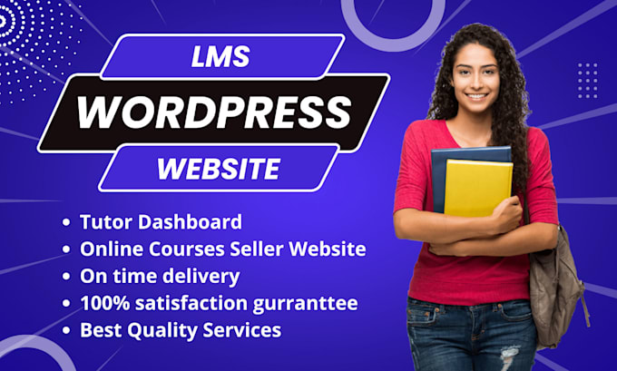 design tutor lms pro website using learndash or buddyboss