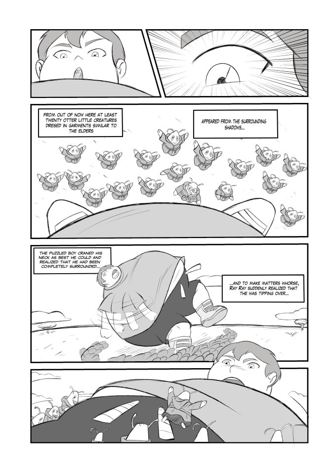 draw amazing  manga pages
