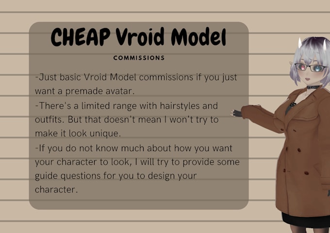 make a basic vroid model with vroid studio
