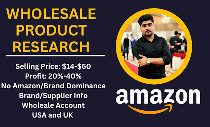 do product research for amazon fba wholesale