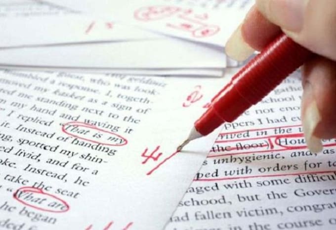 proof read any Script or Written Article