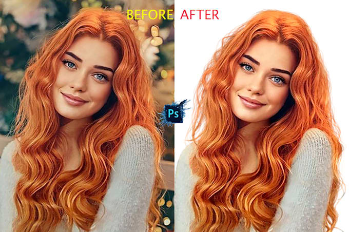 do hair masking and remove background fast