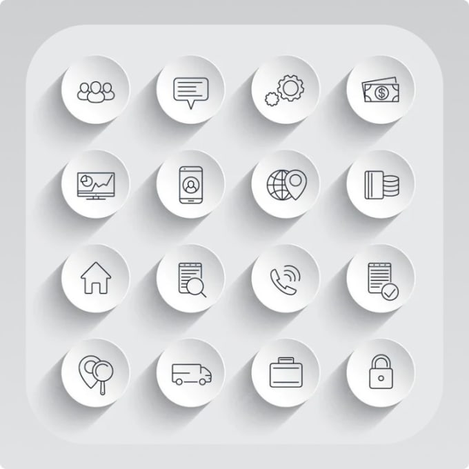 Design Custom Website Icons Svg Icons By A Mannan Design Fiverr Design Custom Website Icons Svg Icons By A Mannan Design Fiverr