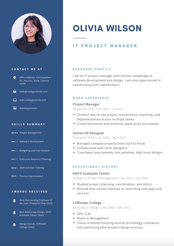 format your cv resume and cover letter