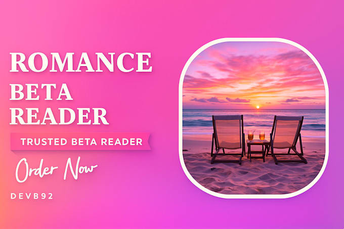 be your expert romance beta reader