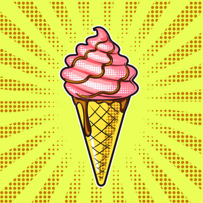 Make Food Pop Art Of Your Food By Wallier2356 Fiverr