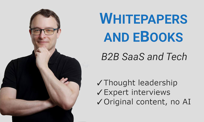 write an authoritative ebook for your b2b technology company