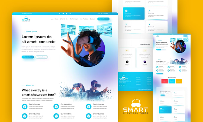 do figma website design, UI UX and web interface design for your business