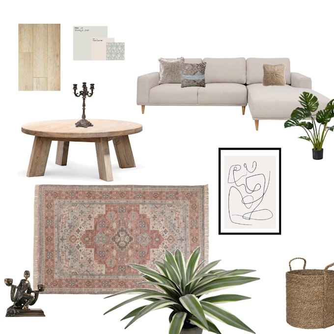 create professional interior moodboards for your space