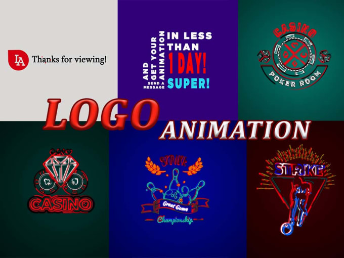 Create logo modern animation styles by Artclimber | Fiverr