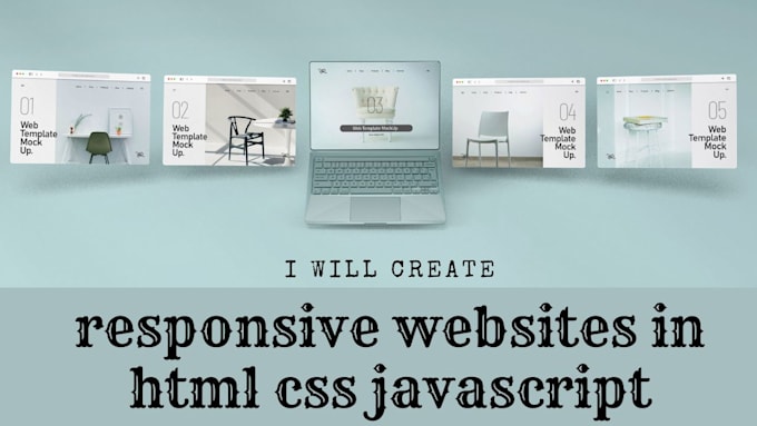 Create responsive websites in html css javascript by Haiderhussain9 ...
