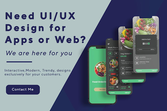 Do ui ux design of mobile apps and website by Osakwedonald | Fiverr