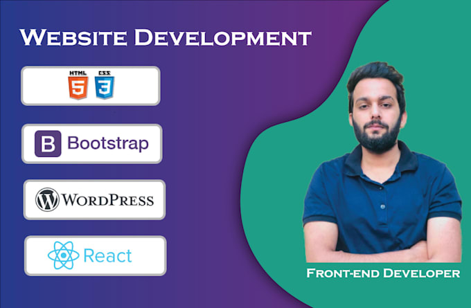 Be your front end web developer by Mohsin_ali_147 | Fiverr