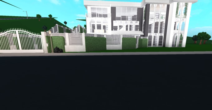 Modern Mansion Exterior : r/Bloxburg