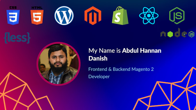 be frontend, backend magento 2 developer and solution provider