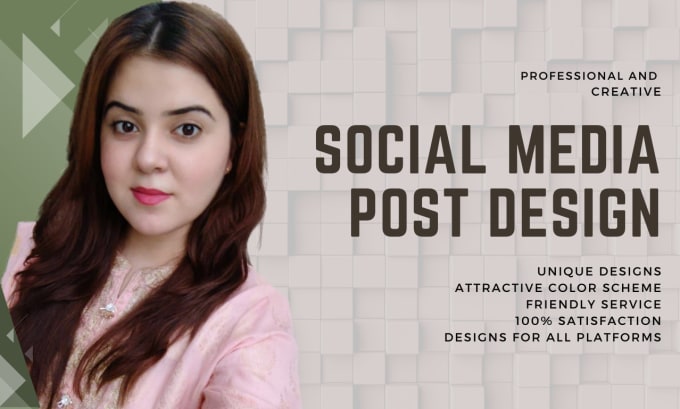 Design creative social media posts using canva by Warisha_durrani | Fiverr
