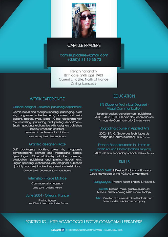 Translate your english cv or resume in french by Freenorm Fiverr