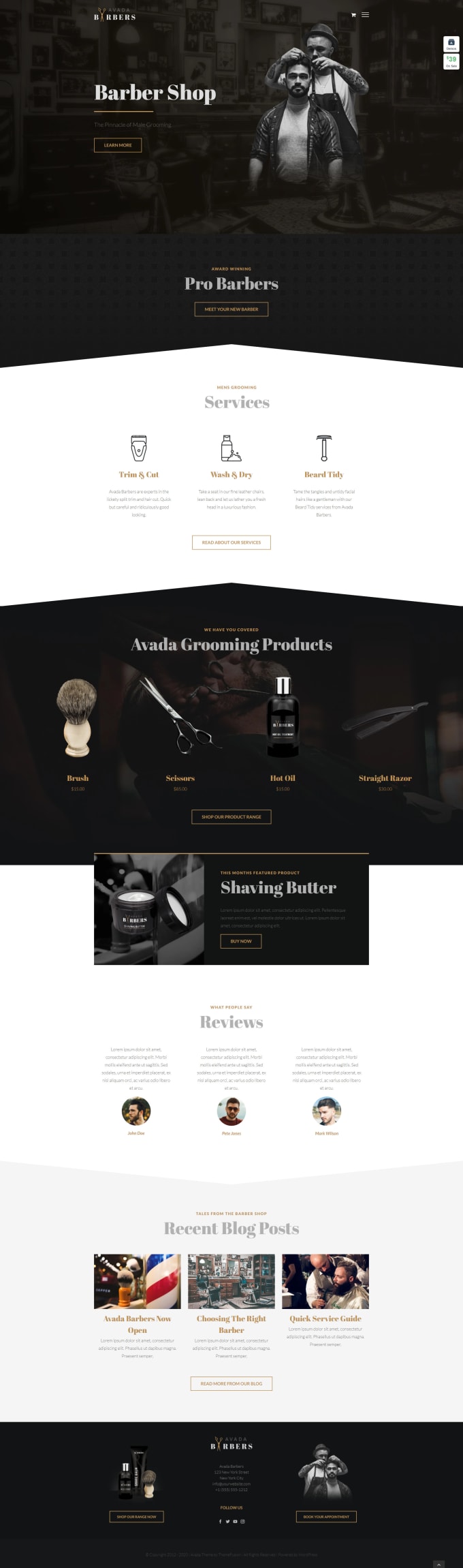 Develop landing page with html css and javascript by Marti_developer ...