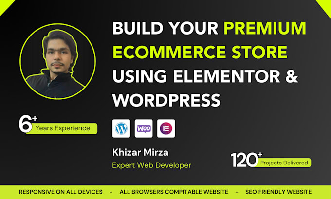 build a responsive wordpress ecommerce website