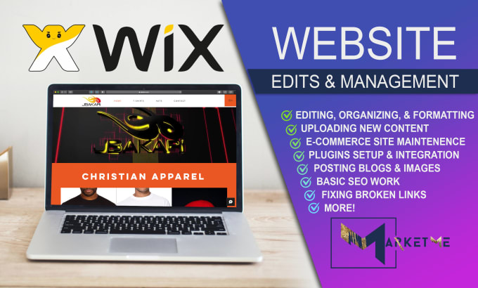 manage, redesign, and virtually assist your shopify, wix, squarespace website