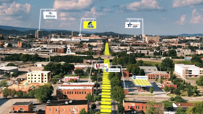 do a detailed real estate drone video editing with motion graphics