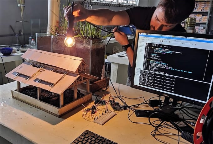 Code arduino, esp32, raspberry and design prototypes by Persike | Fiverr