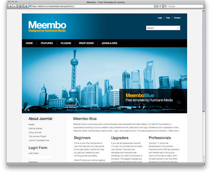 create Joomla Website or Blog for you