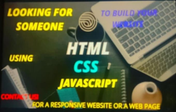 Create any html css javascript website or assignment project by ...