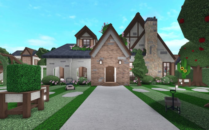 Build you a custom bloxburg home by Queencyx | Fiverr