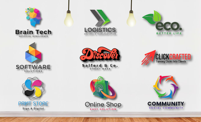 design creative versatile geometric branding logo