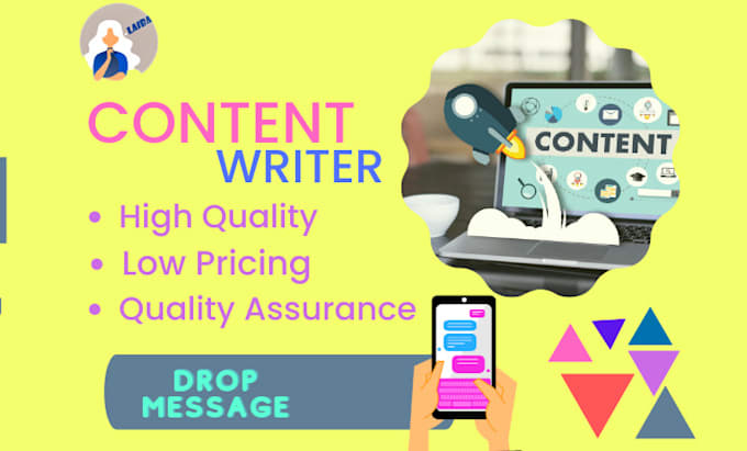 engage by writing creative, friendly content, articles, paragraphs