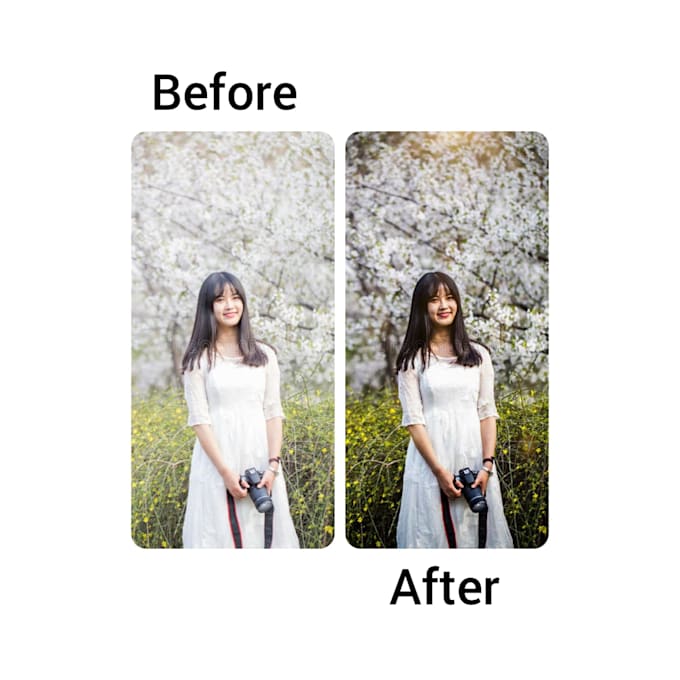 Do photo editing , background removal and retouch your photo by