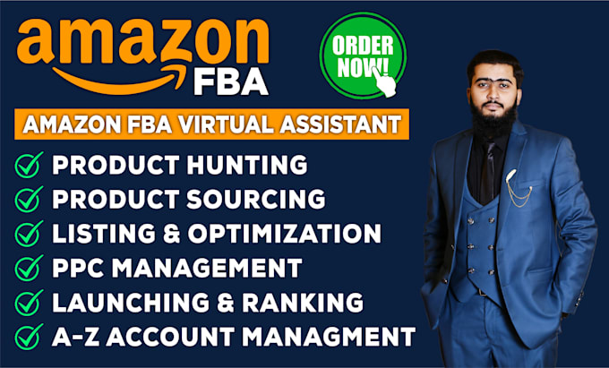 be expert amazon fba virtual assistant for private label, PPC expert