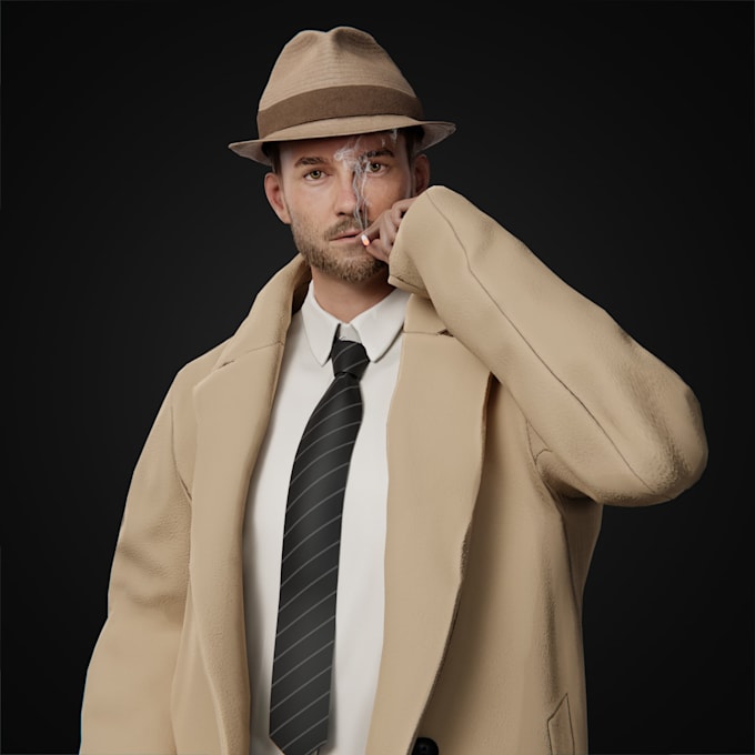 create 3d characters for games, animations, and 3d printing