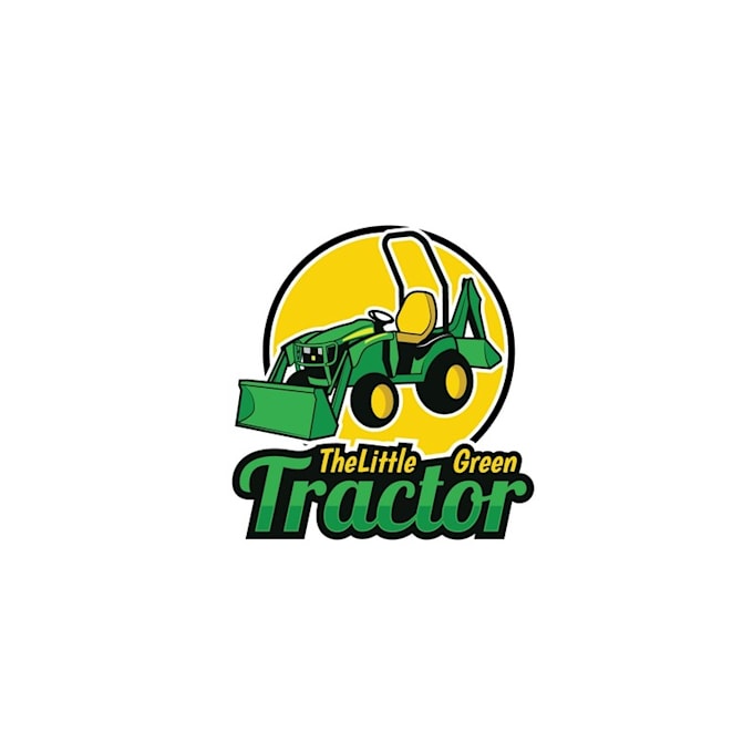 design modern unique nice a friendly john deere tractor logo for you