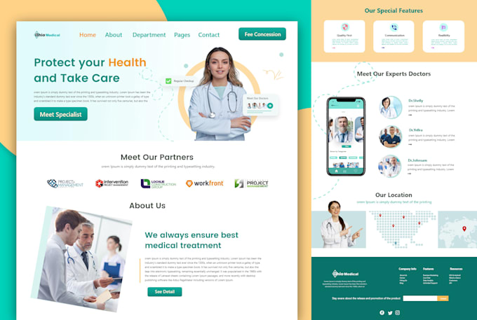 wireframe design figma website adobe xd website UI homepage design wireframe des