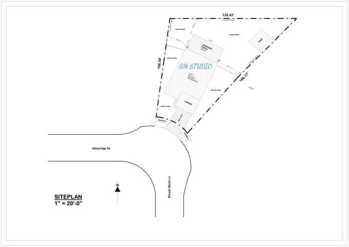 do siteplan drawings for city permit application