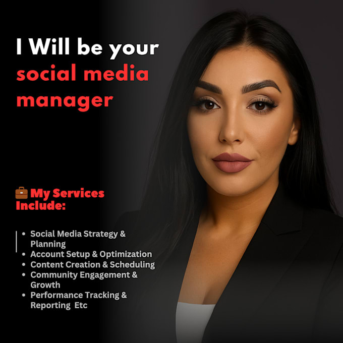 be your social media manager