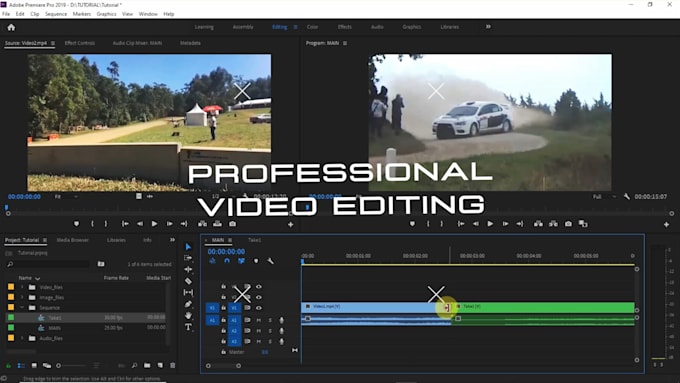 professionally edit your video