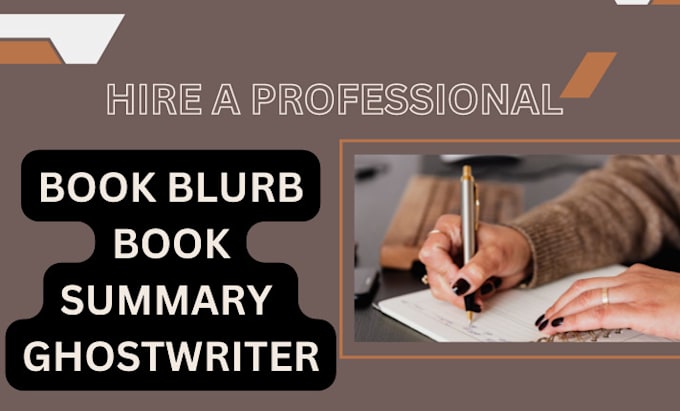 ghostwrite unique book summary, book blurb, book titles and be your beta reader