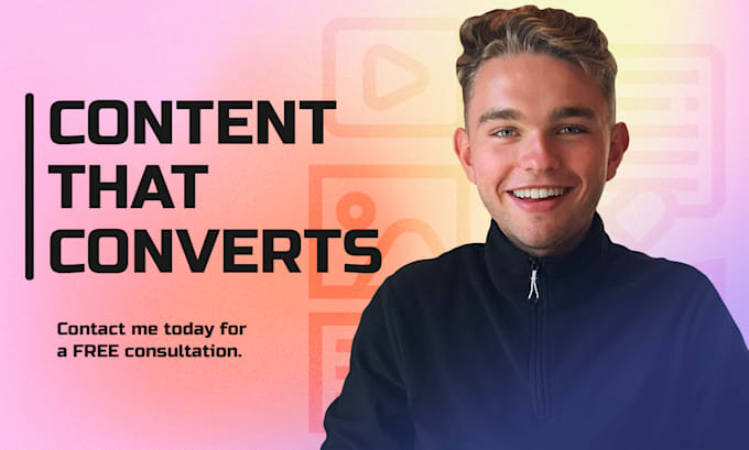 create social media content and ugc content creator videos