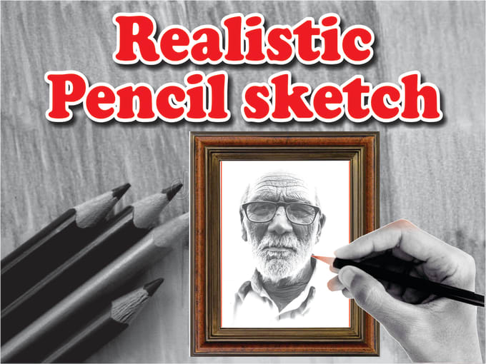 Turn photo into amazing realistic pencil sketch beautifully by Aleearts ...