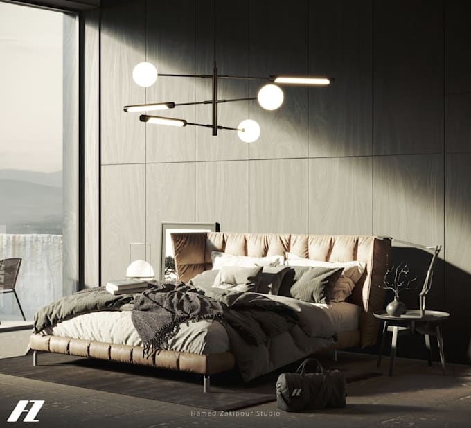 provide hyper realistic interior rendering