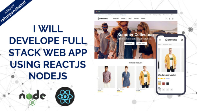 Develop Full Stack Web App Using React Js And Node Js By Rahulpanchaloff Fiverr 1590