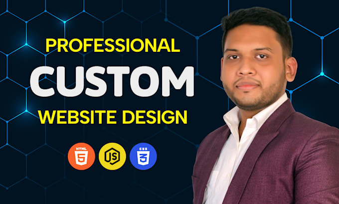 create a professional responsive website design