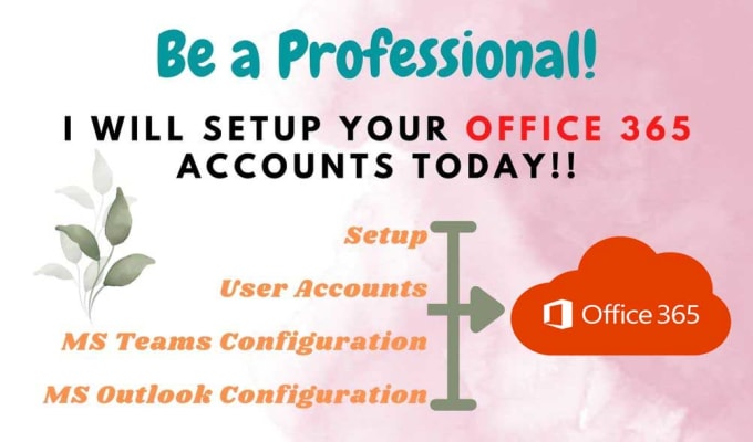 microsoft office 365 account setup