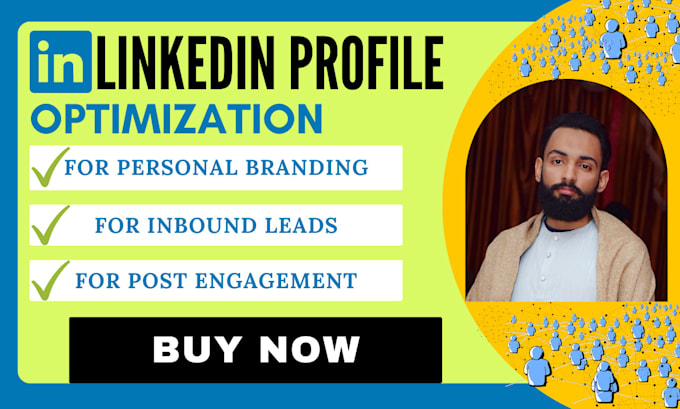 write fully optimize linkedin profile and post